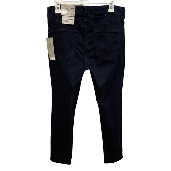 Alina Skinny Legging Jeans — Dark Rinse Stretch Denim — NYDJ 12P NWT - Picture 2 of 12